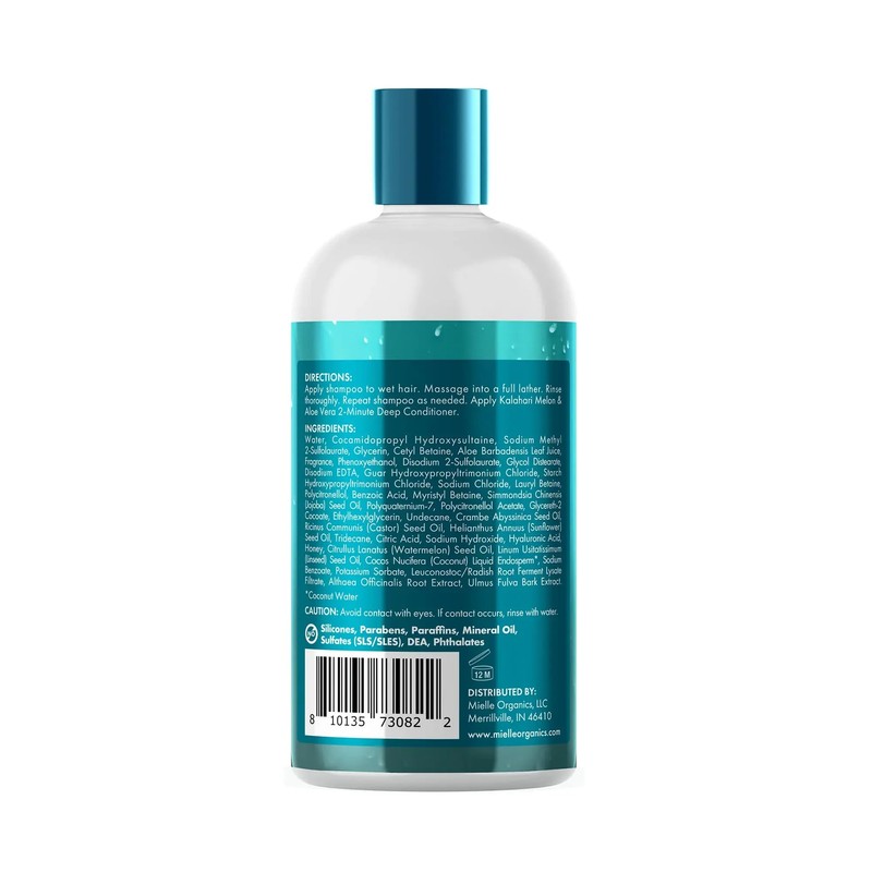 Mielle Kalahari Melon & Aloe Vera Deep Hydration Shampoo -