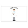 CafePress Future Doctor Sticker Rectangle Bumper Sticker Car Decal