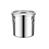 Verdeho stainless steel food storage containers with lids lock clips