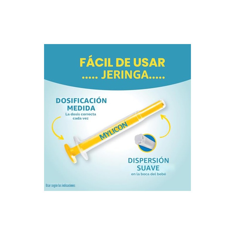 Mylicon gotas antigas para bebé con fórmula para el alivio,