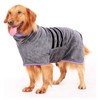 Bibykivn Dog Bathrobe, Adjustable Tightness Dog Bathrobe with Velcro Fastening,
