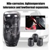 muge racing Gear Shift Knob,Universal Carbon Fiber Forged Pattern Car