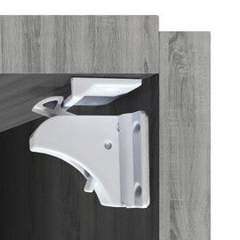 Child Safety Cabinet Locks by Childsgrace - Childproof Cupboard Doors & Drawers with This Magnetic Locking System Kit - Gain Peace of Mind by Creating a Safe Environment for Your Kids - 12 + 2