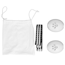 Baby Ear Protection Muff Noise Cancelling Mini Safety Baby Ear Muff Headphones for Travel Plane Sleeping White Shell Black Headband