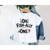Oh Fish-Ally One Onesie, Baby Bodysuit, Baby Shirt, Toddler Sweatshirt