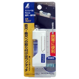 Shinwa Sokutei Mini Level Revo for Straight Curved Scale, 76417