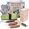 MaiaHome Wood Whittling Kit Includes 8-Basswood Carving Blocks Set, 3PCs