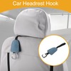 Partuto 1 Pcs Universal Car Seat Headrest Hook for Most