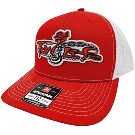 Generic Tow Life 24/7 Tow Truck Driver's Hat Cap Richardson 112 Trucker Mesh Snapback, Red & White