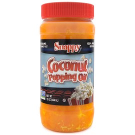 Snappy Yellow Popcorn Kernels, 2lb, Pure Colored Coconut Popping Oil, 15 oz, Buttery Flavored Theater Popcorn Salt, 19 oz