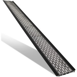 Waterlock DIY 5”Leaf Protection|28 Feet|Stainless Steel mesh|Black Aluminum Gutter Covers|Contractor Grade|Gutter Guard from Manufacturer|Made in The USA
