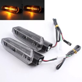 Maple Motorcycle part 1 pair X  LED Front Signal Lamp For HONDA NC750X ABS 2021 2022 2023 2024