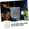 NOLITOY 4pcs Fish Breeding Box Small Aquarium Isolation Containers with