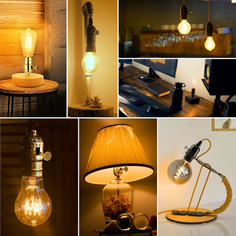 DiCUNO Lamp Knob Replacement, On/Off Light Switch Knobs for Table