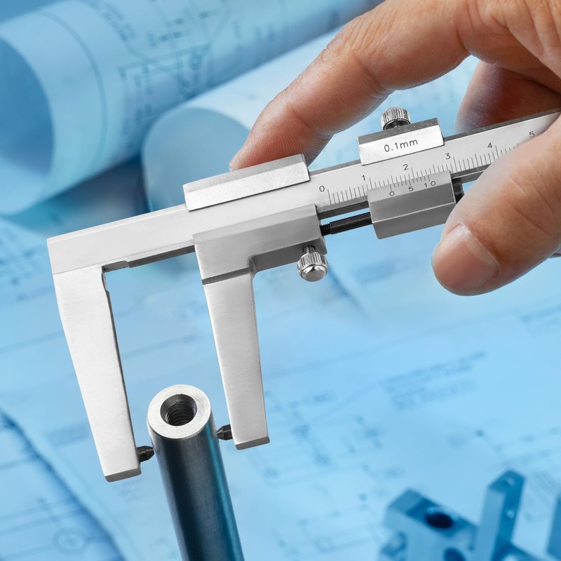 QWORK® Brake Discs Caliper with Locking Screw - 0-60 mm