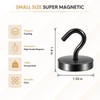 Neosmuk 120lb+ Extra Strong Magnet with Hook for Fridge,Heavy Duty