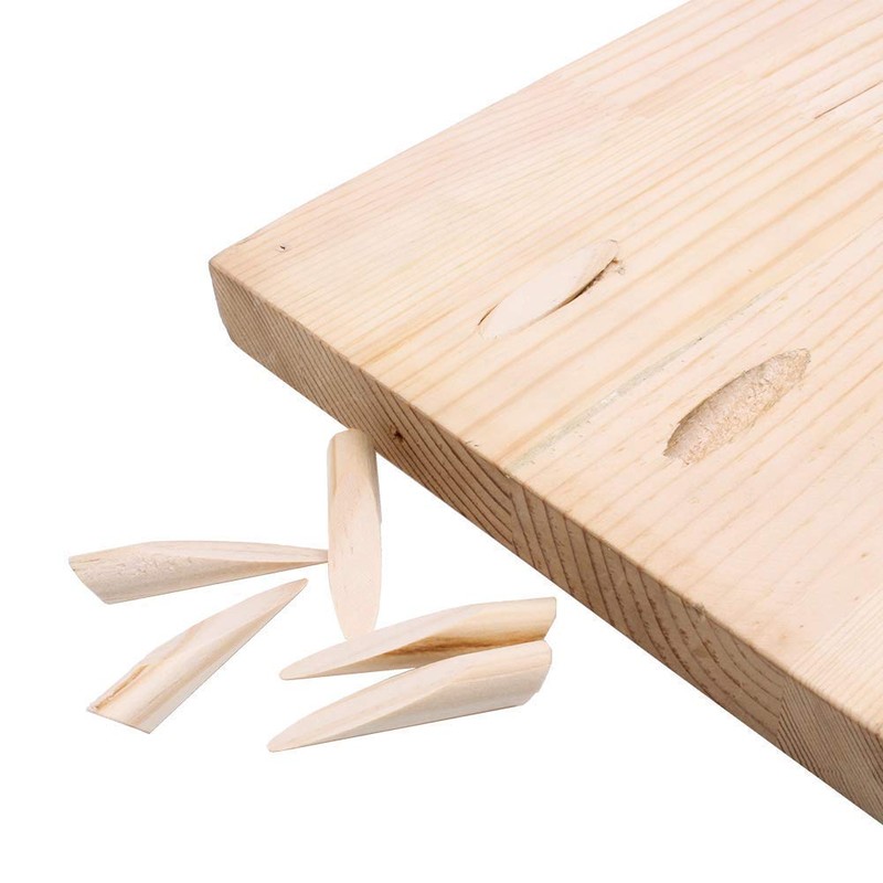 AUTOTOOLHOME 100 Pack Solid Wood Pocket Hole Plugs Pine for