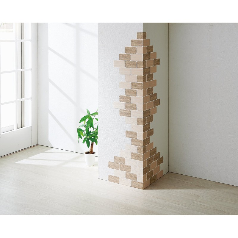 Cogit Wall Stickers Mocha Gray x White Beige 200 Sheets