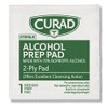Curad Curad Alcohol Disinfectant Prep Pads, 2-ply, Medium Size, 200