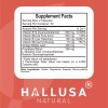 HallMemory - Ginkgo Biloba - Vitaminas - Factor de enfoque