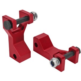 2PCS ATV Front Lowering Kit 3.5in Drop Aluminum Alloy Replacement for Raptor 660 660R YFM660R 2001‑2005 Red