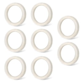 Felt Washer Replacement for Breville Espresso Machine Grinders BES870, BES878, BES880, BES980, BES990, BCG600, BCG820, Used to Clean Espresso Coffee Machines Grinder Wool Ring Accessories Parts