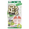 T.H.T Refreshing Foot Sap Sheet, One-touch Type, Green Tea Scent,