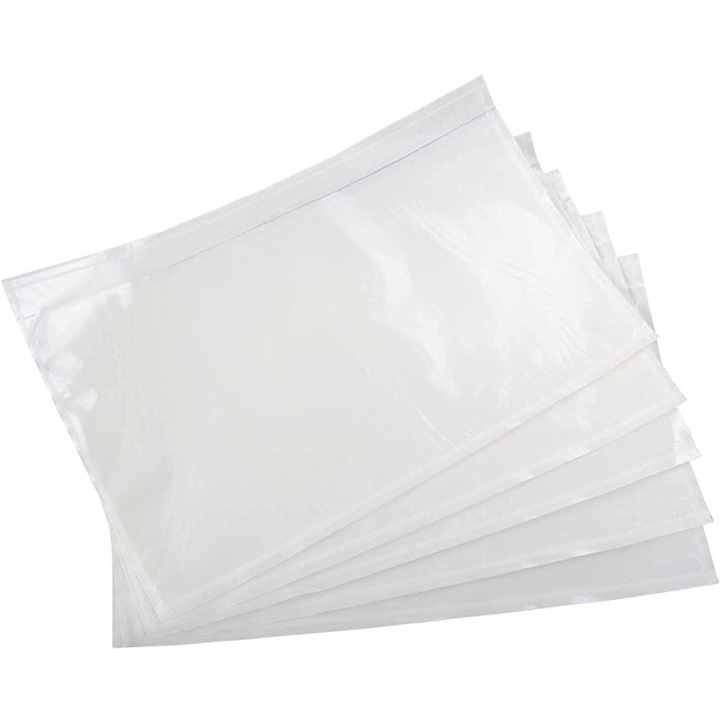 7.5" x 5.5" Packing List Pouches, 500 Pack Shipping Label