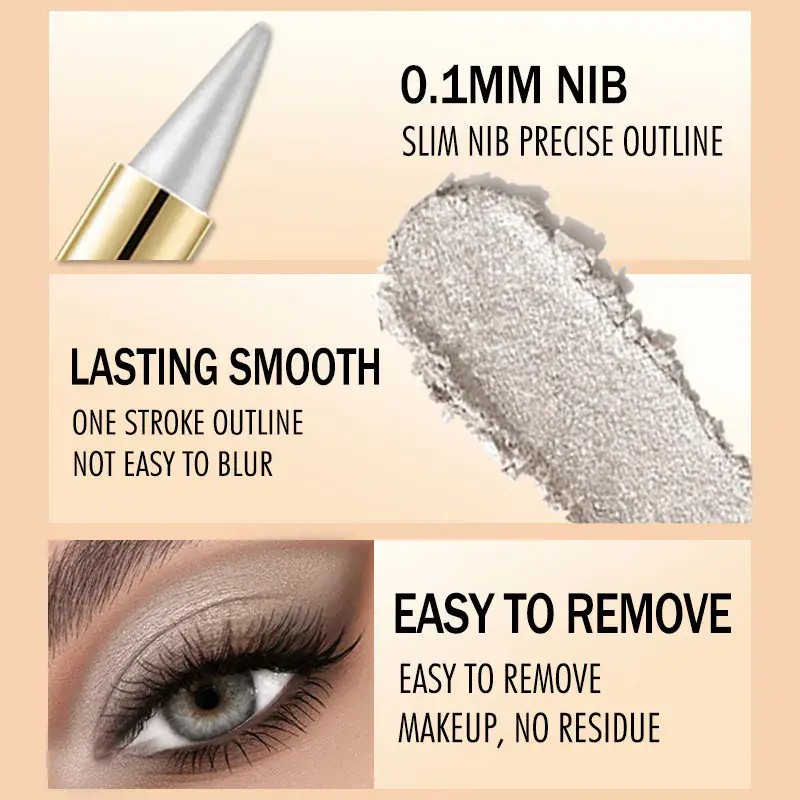 Delineador De Ojos En Gel Suave Ayky