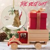 Cute Dog Christmas Ornament 2024, Christmas Keepsake for Friends Child,