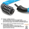 nean Bicycle Lock with Numbers High Security Extremely Robust Fabric