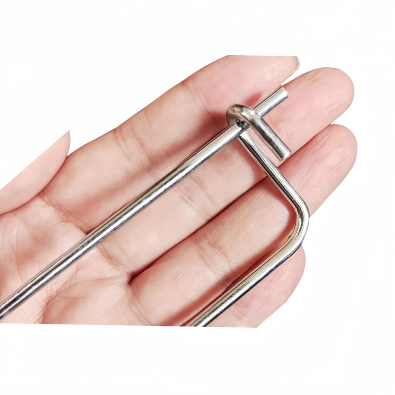 Keehui Sping Steel Brooch Shape Cotter Safety Pin Spring Pin,