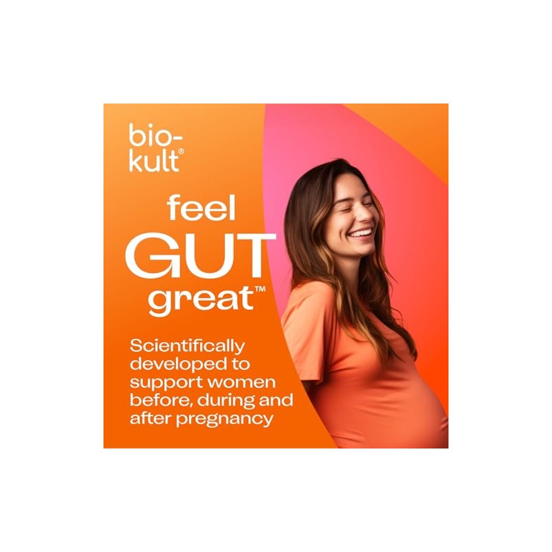 Bio-Kult Pregnéa | 6 Strains + Folic Acid, D, C,