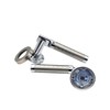 Layton Infinity Decor Solid Zamak Lever on Rose Two Tone