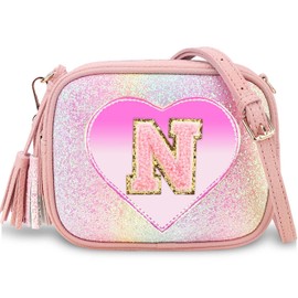 Purse Gifts for Little Girls - Kids Heart Purse Cute Crossbody Bag Teens Girls Wallet Birthday Gift N