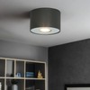 Modern Lighting Ceiling Light Diameter 13 cm Round Grey Silver