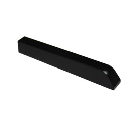 Ebony Piano Sharp - Ebony Wood Key. One Black Key