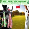 Fanfanwin 9 Pcs Golf Towel Bulk 24 x 16 Inches