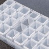 Qoosea 28 Grids Diamond Embroidery Box, Diamond Storage Box Beads
