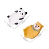 Ceramic Soap Dish with Drain Cute, Embellishments Soap Holder Creative