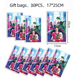 SUTRADHAR 30pcs zombies Birthday Party Gift Bags Candy Bags Goody Bags,zombies Birthday Party Supplies Decorations (Bag2)