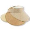 White Fang CA152 Wide Brim Long Visor Sun Visor Hat
