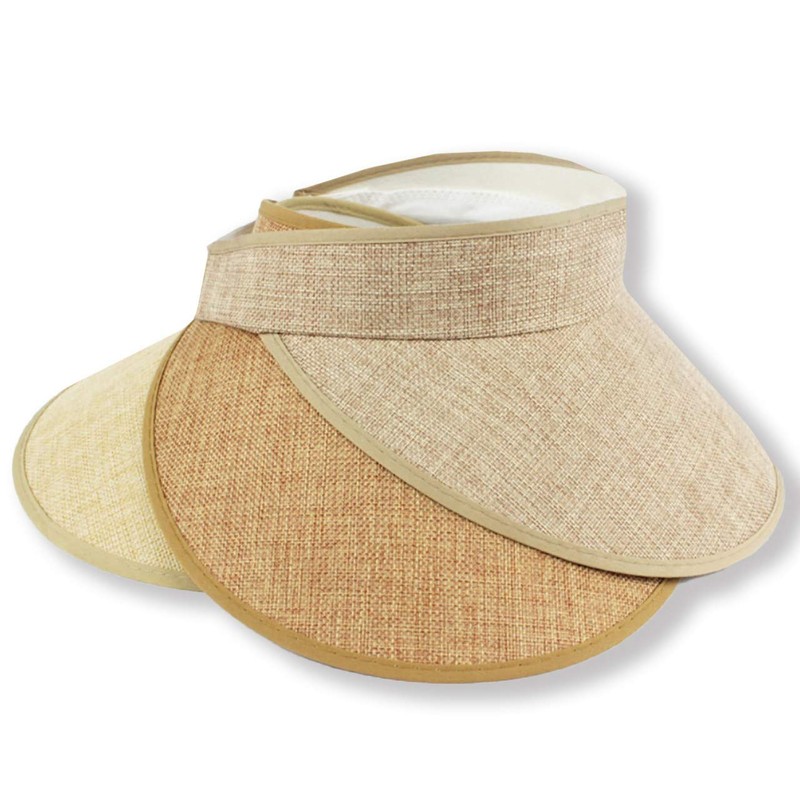 White Fang CA152 Wide Brim Long Visor Sun Visor Hat