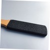 Baluue 2pcs Wooden Handle Foot File Double Sided Callus Remover