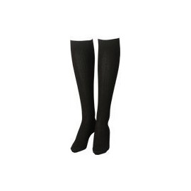 Bombolan Bonvolant Slim High Socks, 2 Pairs (Black), Graduated Compression High Socks (M)