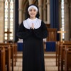 yeabwps Nun Costumes for Women - Nun Outfit with Headpiece