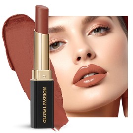 Global Fashion Silk Smooth Matte Lipstick – Long-Lasting, Luxurious Color, Rich Hydration, Lightweight Formula, Lightweight Matte Lip Color for Women, Available in Multiple Shades (119, 0.12 oz)