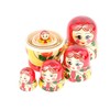 G. M. Semyonov Made Russian Nesting Dolls 5 Piece Set