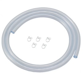 デイトナ(Daytona) バイク用 ブリーザーホース 内径φ4×外径φ7mm 全長1m 透明ホース 91851