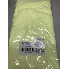 LFK700 Cloth Microfiber All Purpose Yellow 16x16 12 Pack Sealed New!!